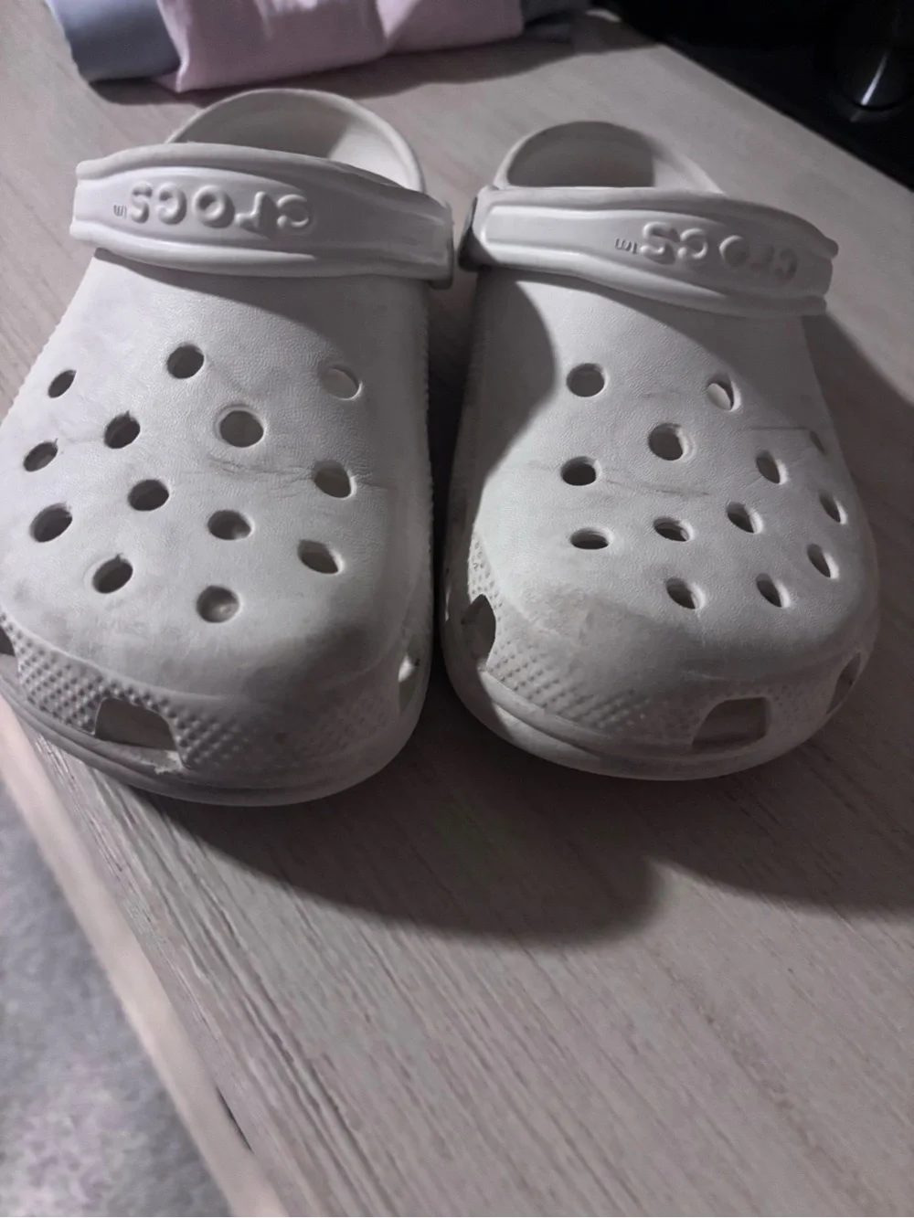 CROCS Classic Kids White Water Shoes